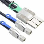 PCIE MINI SAS SFF-8088 8X I/O 68P to 2 port dual SFF 8644 Server Connection Cable - Image 5