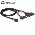 Mini SAS HD SFF-8643 to SFF 8639 U.2 with tata 15p High Speed Server Internal Connection cable - Image 3
