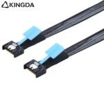 Slim SAS SFF 8654 MCIO 4I (38P) to MCIO 4I (38P) PCIE5.0 Data Connection Cable - Image 6
