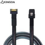 Slim SAS SFF 8654 MCIO 4I (38P) to SFF-8087 PCIE5.0 Data Connection Cable - Image 6