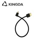 Ultra flexible and slim Standard 8K Silicone HDMI 2.1 Ultra High Speed Silicone right angle right turn right bend micro HDMI Cable 48Gbps Type D Silicone HDMI cable Ultra slim wire