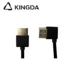 Ultra flexible and slim Standard 8K Silicone right angle 90 degree HDMI 2.1 Ultra High Speed Silicone left bend HDMI Cable 48Gbps Silicone left turn HDMI cable - Image 4