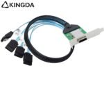 PCIE MINI SAS SFF-8088 26P Female receptacle to SFF 8644 Server Connection Cable