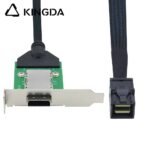 PCIE MINI SAS SFF-8088 26P Female receptacle to SFF 8643 Server Connection Cable - Image 5