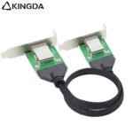 PCIE MINI SAS SFF-8088 26P Female receptacle to SFF 8088 female receptacle Server Connection Cable