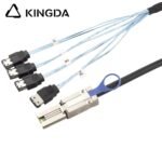 PCIE MINI SAS SFF-8088 26P to 4 E-SATA 7P Server Connection Cable - Image 5