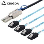 PCIE MINI SAS SFF-8088 26P to 4 SATA 7P Server Connection Cable - Image 5