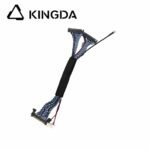 30PIN 1.0 pitch, LVDS   LCD panel Cable Medical equipment wiring harness, robotic wiring harness, industrial equipment wiring harness